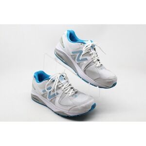 New Balance 1540 V2 Running Shoes Womens 9 D Wide White Blue USA W1540WB2